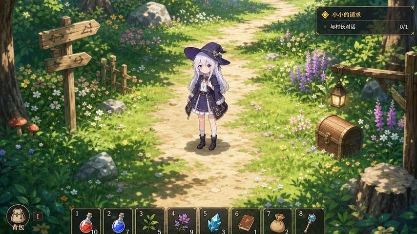 魔女秘药 攻略要点 演示图 1