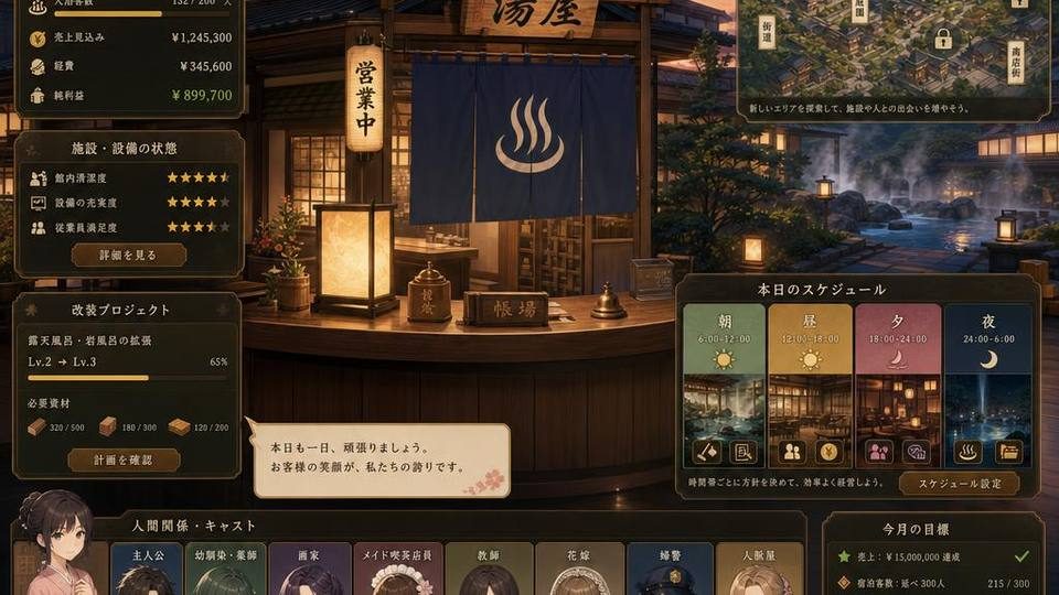 背德浴场 实机画面 演示图 5
