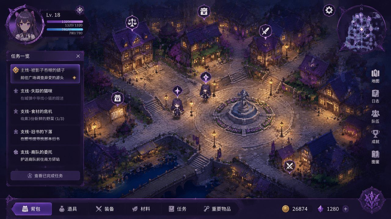 光与影的二重身 操作界面 画面 3